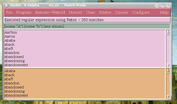 The Basic Screen Layout